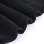 Stone-Washed Distressed Loose-Fit Sweatshirt