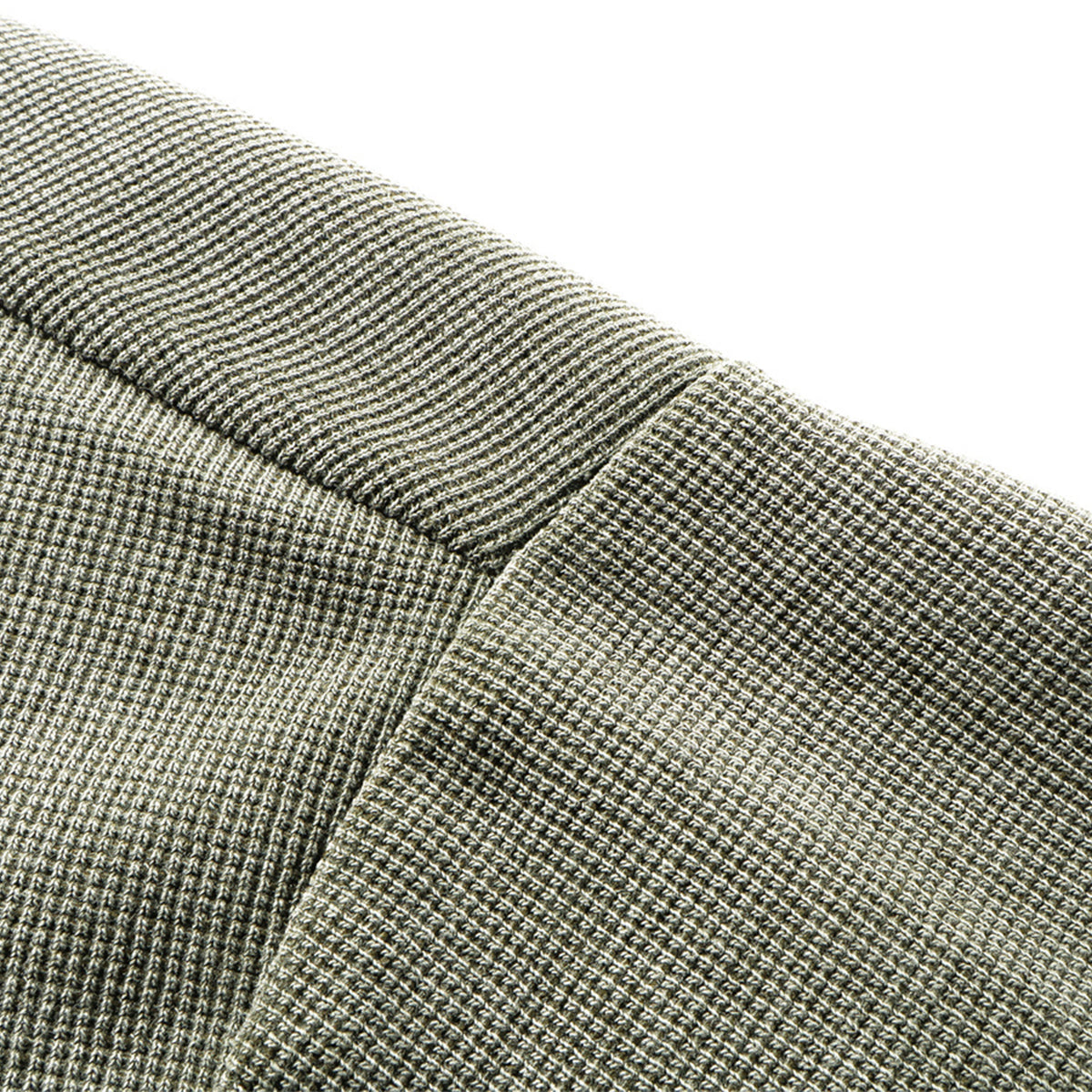 Waffle Knit Spray Dyed Distressed Raw Edge Tee