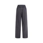 Heavy Wash Cotton Double Waistband Sweatpants
