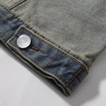 Classic Reverse Denim Trucker Jacket