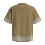 Gradient Fade Oversized Pocket Streetwear Tee