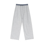Double Waistband Baggy Trousers