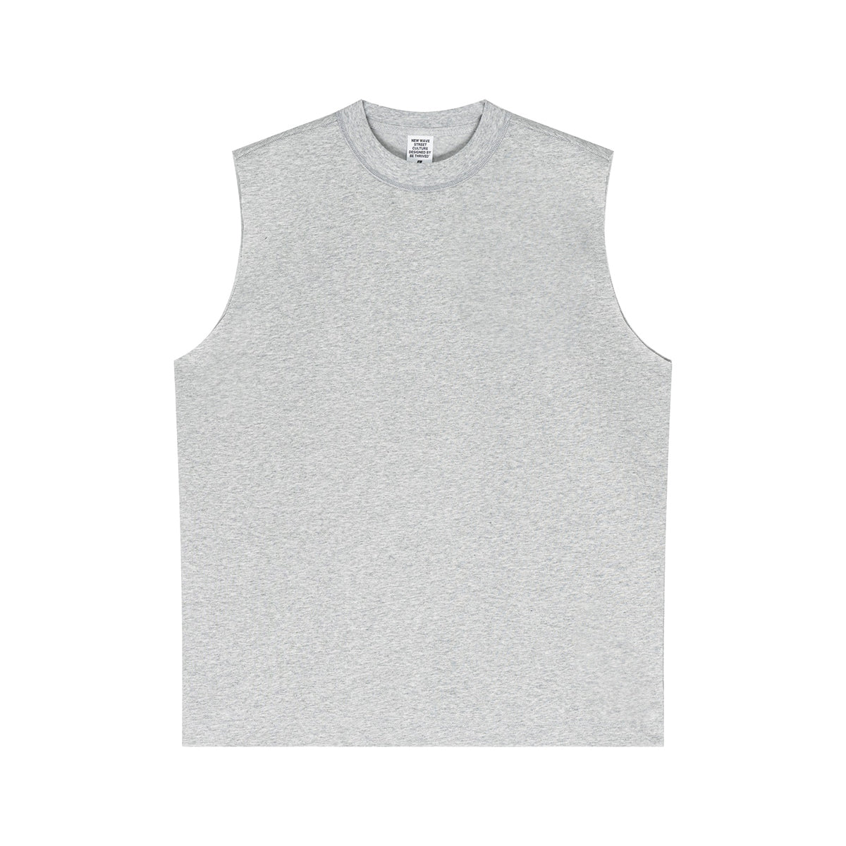 Quick Dry Raw Edge Muscle Tank 210gsm