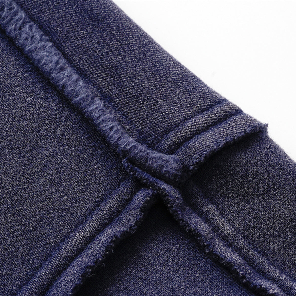 Oversized Vintage Washed Zip Up French Terry Hoodie