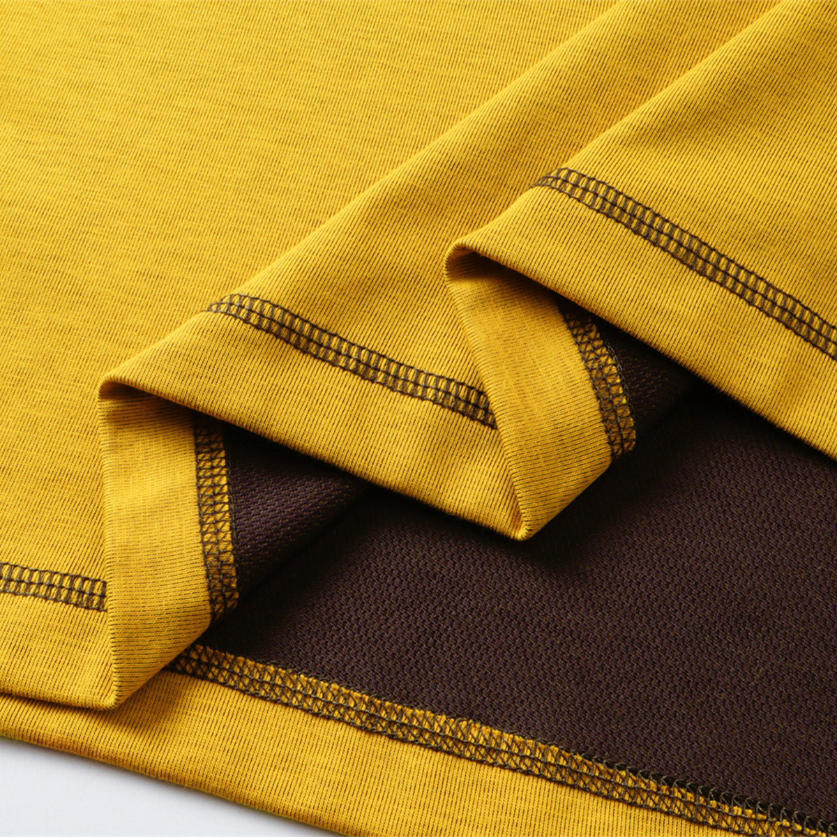 Contrast Stitching Sleeveless Crew Neck Casual Sport Tee