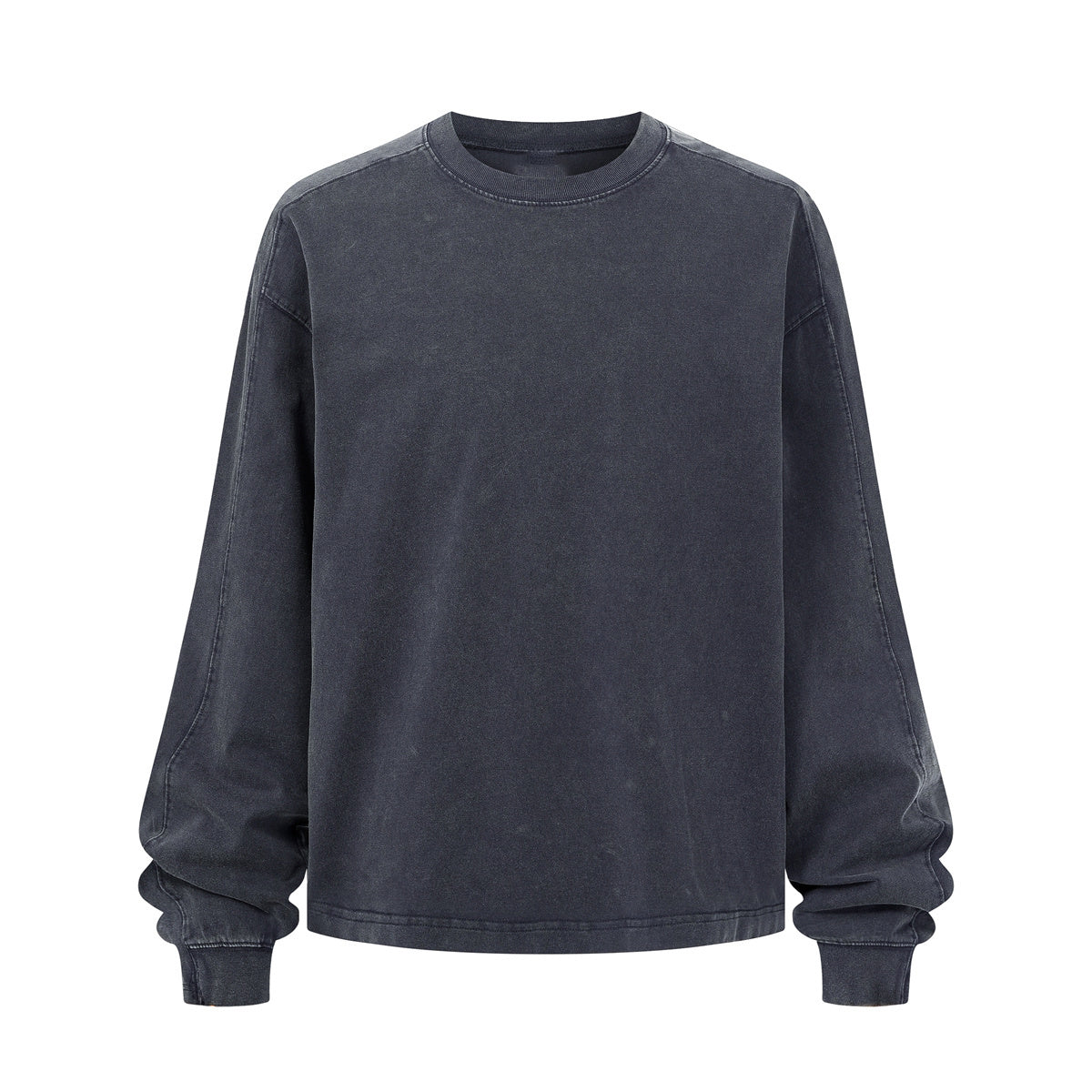 Washed Vintage Crewneck Long Sleeve