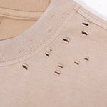 Destroyed Wash Long Sleeve Shirt