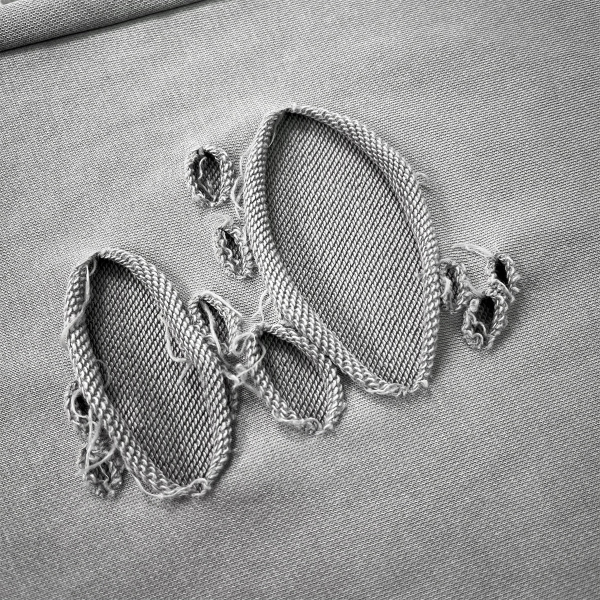 Multi Ripped Distressed Finish Jogger Pants