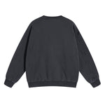 Women's Vintage Washed Distressed Thick Sweatshirt-INNBLAC Fashion Apparel