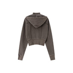 Detachable Hood Double Slider Fleece Hoodie