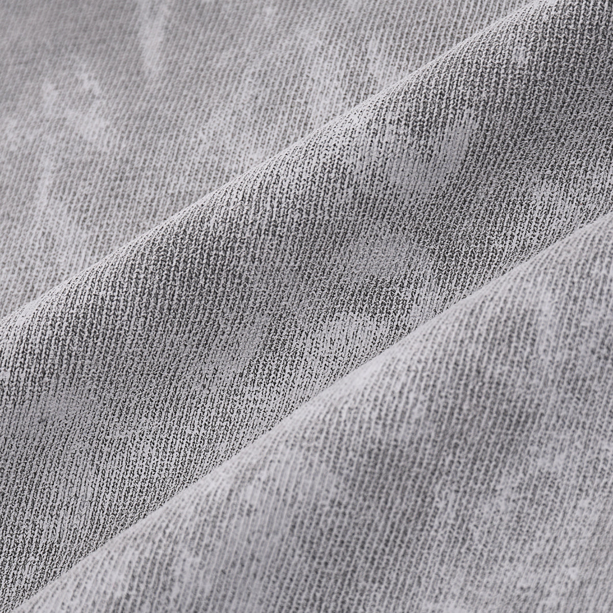 Gray Loose Fit Painted Cotton Sweatshirt