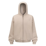 Fleece Lined Full Zip Front Hoodie