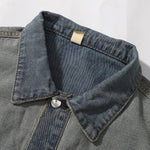 Classic Reverse Denim Trucker Jacket