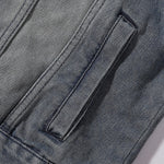 Relaxed Washed Denim Trucker Jacket