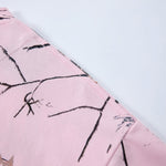 Nature Branch Print Pink Camo Short Sleeve Tee