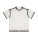 Vintage Washed Oversized Colorblock Tee