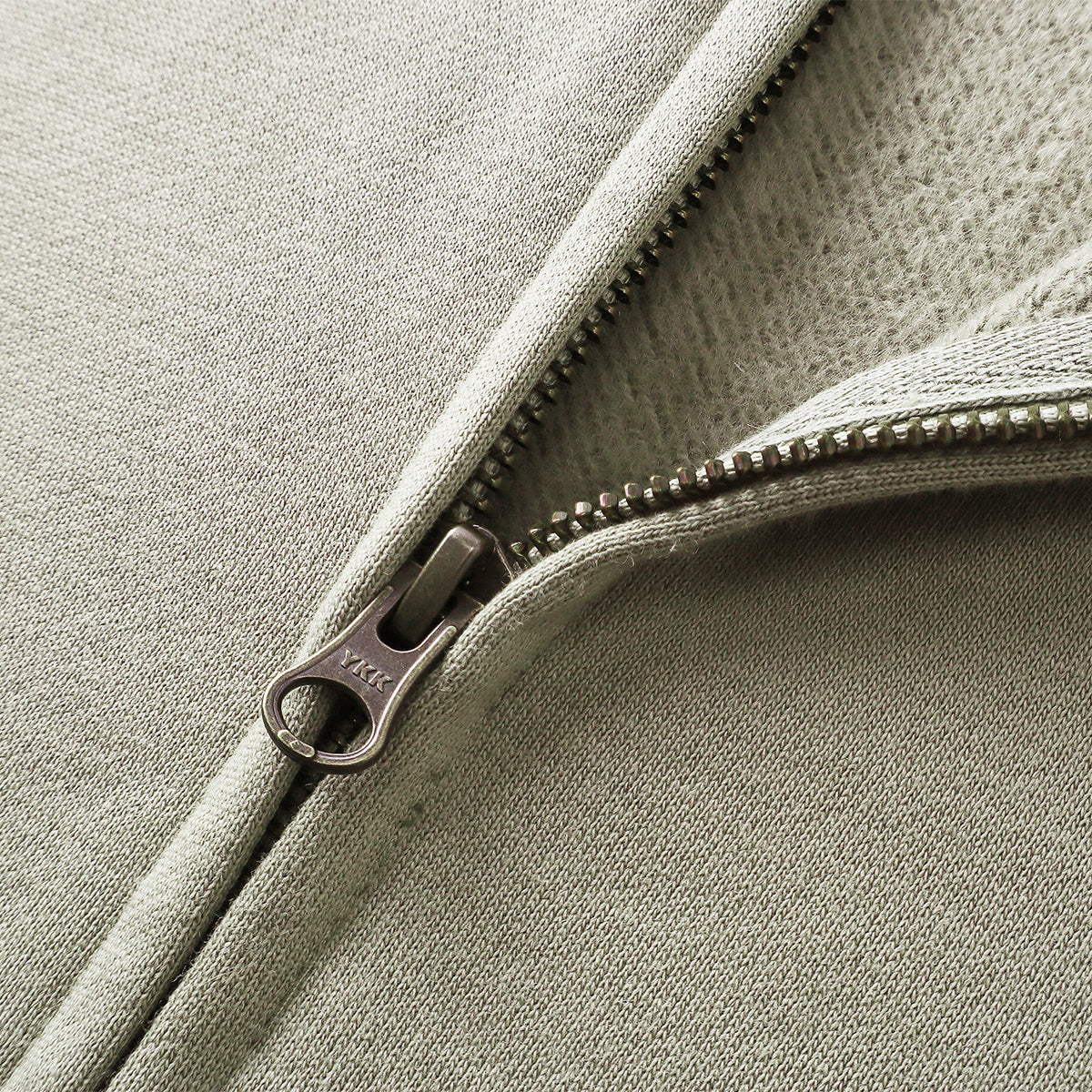 Oversized Zip High Neck Sweatshirt