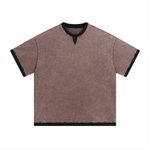 Batik Vintage Washed Ringer Tee 250gsm