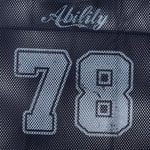 Retro Football Mesh Cropped Athletic Jersey 78