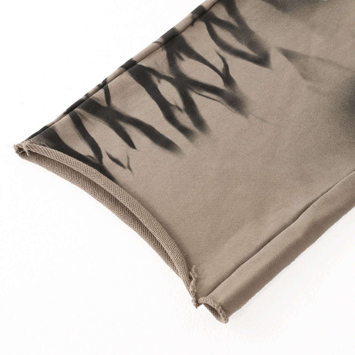 Distressed Spray-Paint Vintage Inspired Cuffed Sweatpants