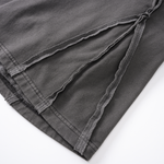 Vintage Washed Patchwork Sweat Shorts