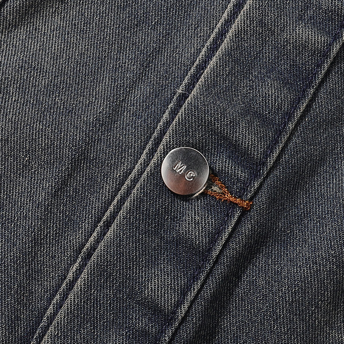 Leopard Patchwork Denim Trucker Jacket