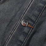 Leopard Patchwork Denim Trucker Jacket