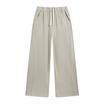 Vintage Washed Distressed Hem Sweatpants