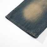 Vintage Wash Wide Leg Denim Shorts