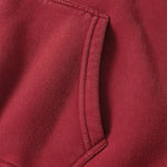 Soft Cotton Fleece Front Pocket Pullover Hoodie