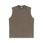 Quick Dry Raw Edge Muscle Tank 210gsm