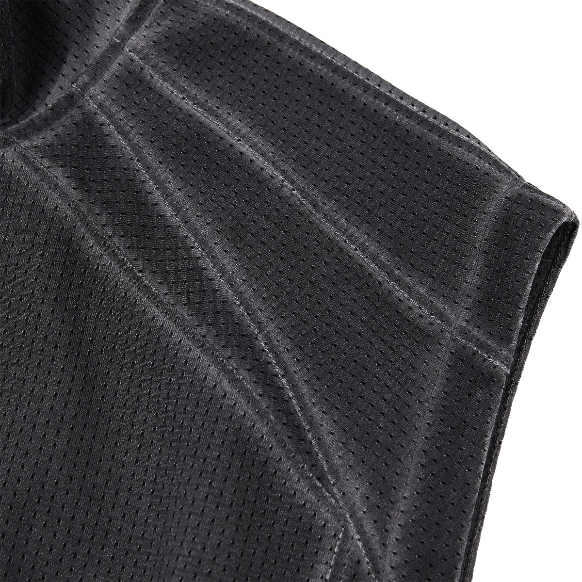 Lightweight Mesh Stand Collar Zip Vest