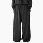 Heavy Wash Vintage Distressed Mesh Straight Pants