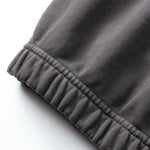 Vintage Washed Oversized Curved Stitch Zip Hoodie