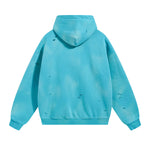 Rips Soft Fleece Lined Distressed Pullover Hoodie