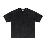 Washed Raw Edge Reverse T Shirt 275gsm