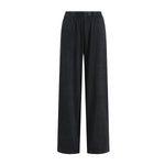 Women's Relaxed Straight Leg Ribbed Trousers
