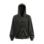 Heavyweight Washed Cotton Boxy Hoodie