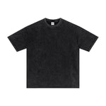 Heavyweight Washed Raw Edge Tee 275gsm