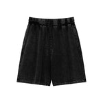 Washed Loose Fit Short Pants