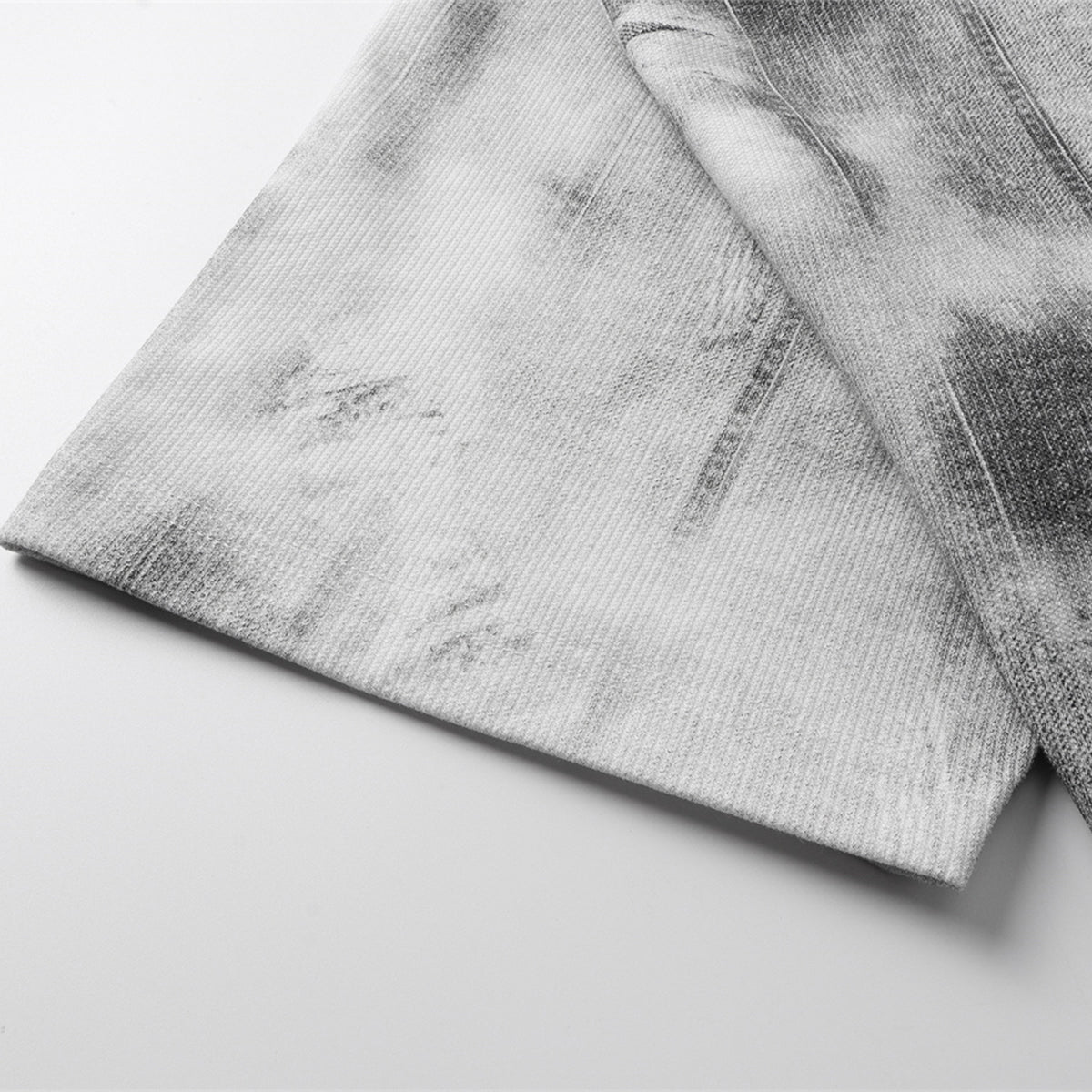 Gradient Graffiti Shadow Vintage Washed Distressed Tee