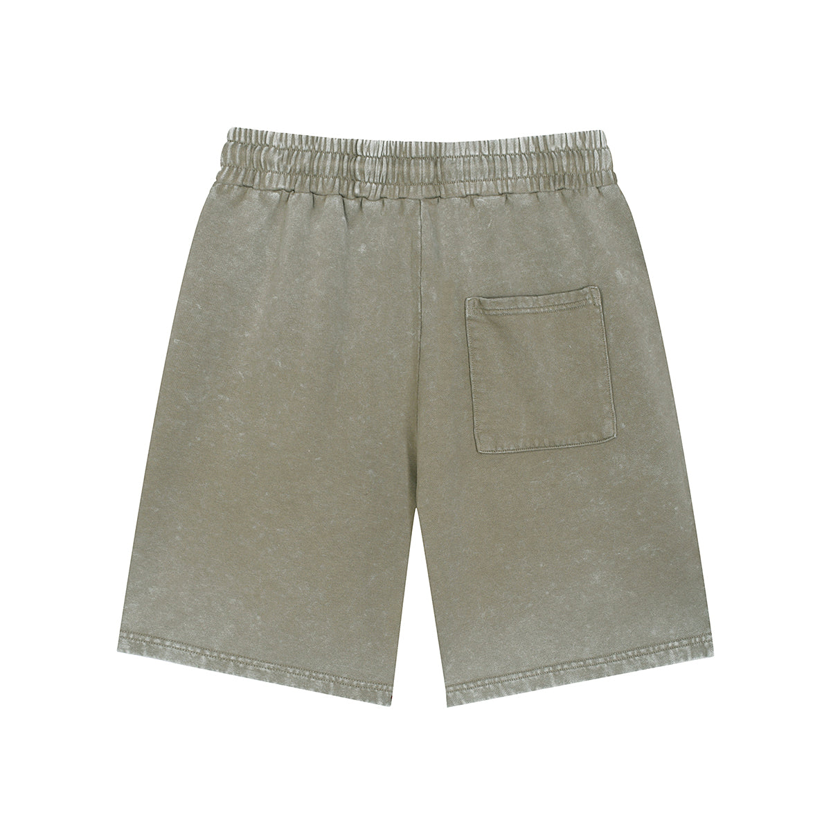 Washed Faded Cotton Sweatshorts