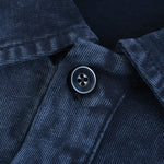 Stone-Washed Cotton Polo Shirt 310gsm