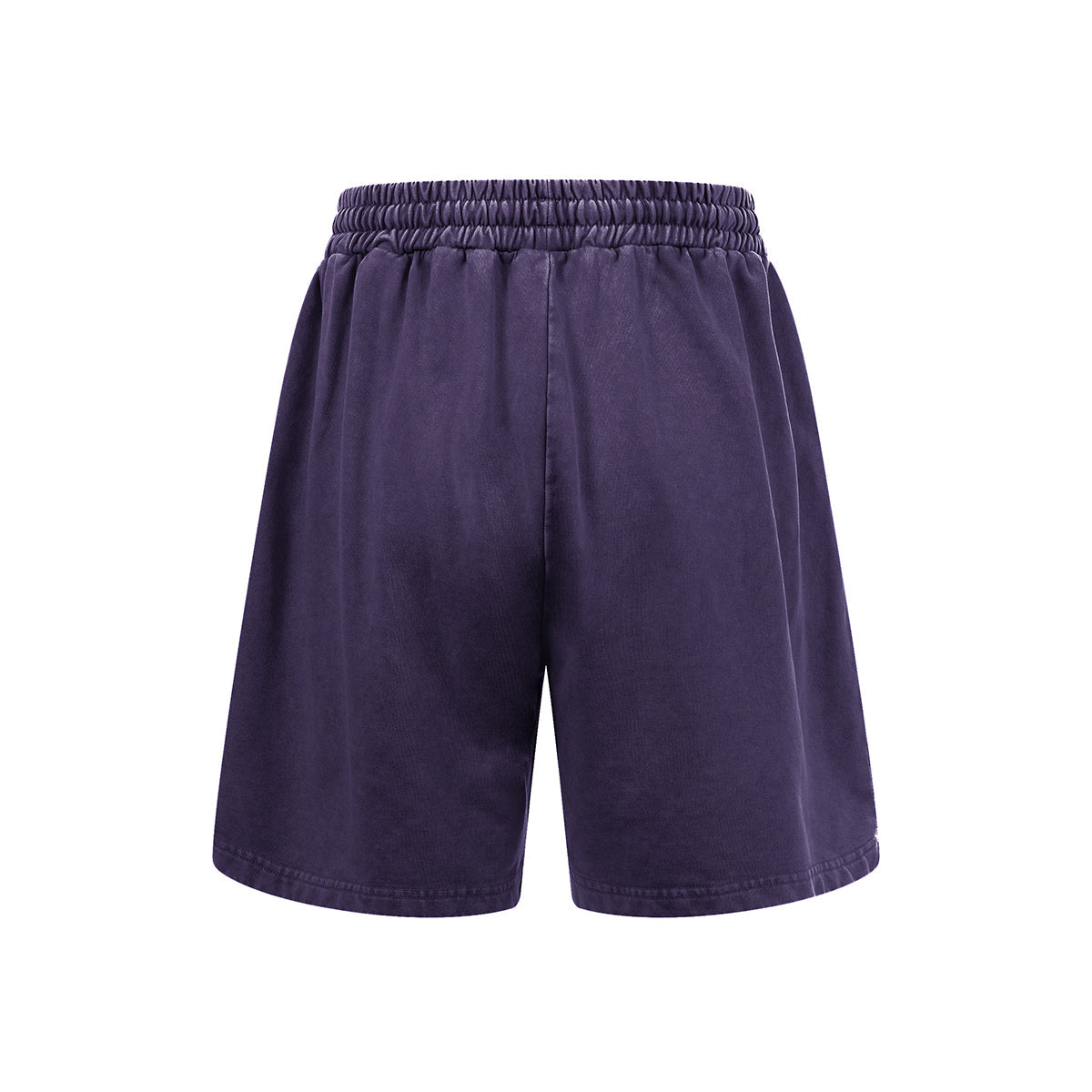 Distressed Patchwork Raw Edge Shorts