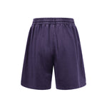 Distressed Patchwork Raw Edge Shorts