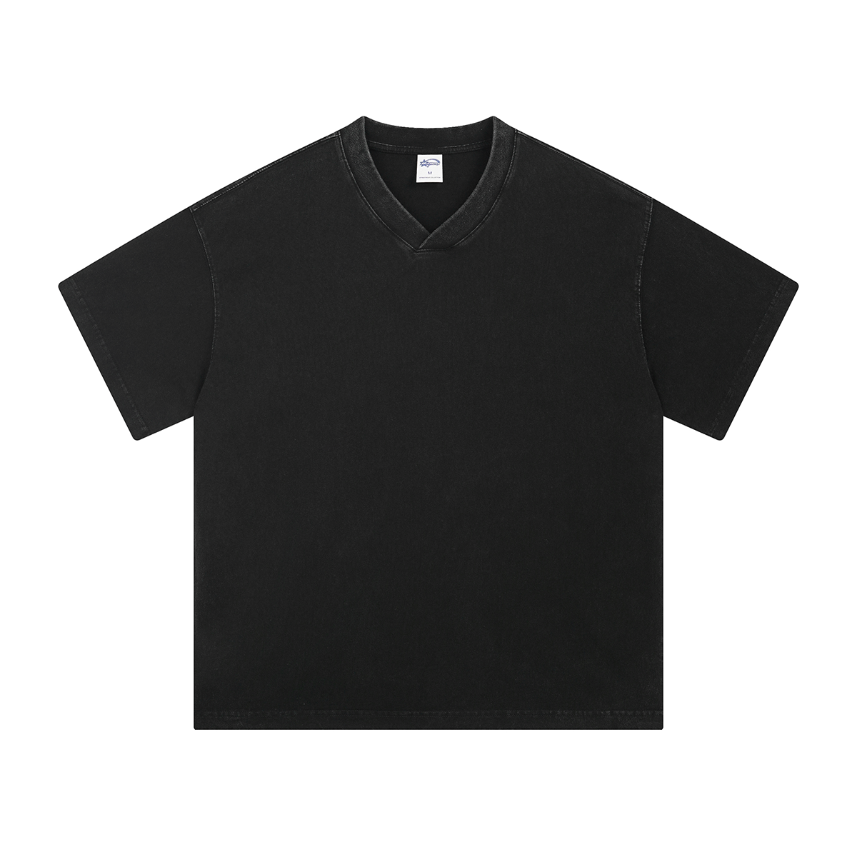 Batik Vintage Washed V-Neck T-Shirt 250gsm