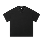 Batik Vintage Washed V-Neck T-Shirt 250gsm