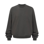 Brushed Fleece Soft Crewneck Pullover Sweatshirt