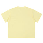 Relaxed Fit Boxy Solid Color Minimal Tee