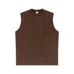 Quick Dry Raw Edge Muscle Tank 210gsm